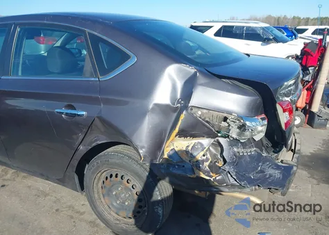 2014 Nissan Sentra Sv z USA, uszkodzony, nr VIN 3N1AB7AP5EL669560